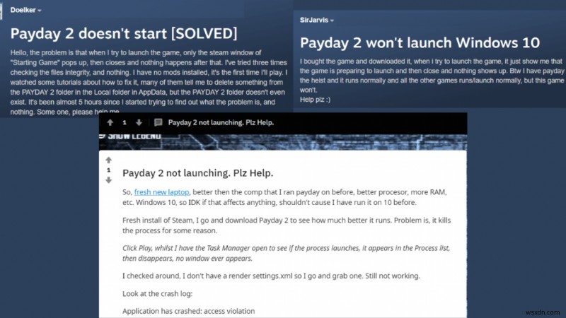 윈도우 10 PC에서 페이데이 2(PayDay 2) 실행 안 됨? 원인과 6가지 해결 방법 총정리