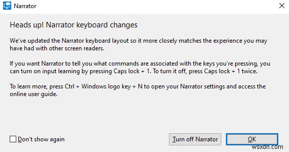 Windows 10 내레이터(화면 낭독기) 켜고 끄는 방법 완벽 가이드