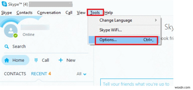 Windows 10 작업표시줄에서 Skype 아이콘 제거 및 시스템 트레이로 숨기는 방법