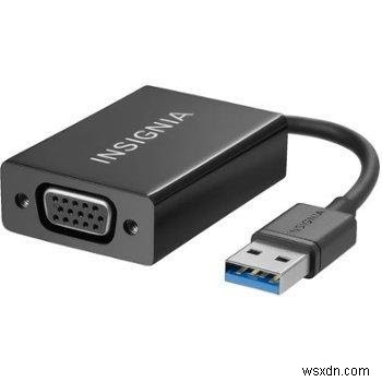 Windows 10에서 Insignia USB to VGA 어댑터 드라이버를 다운로드하고 설치하는 방법