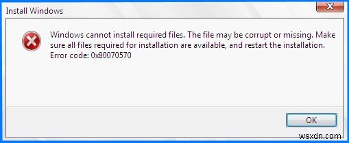 Windows 10 오류 0x80070057 매개 변수가 올바르지 않습니다 완벽 해결 가이드