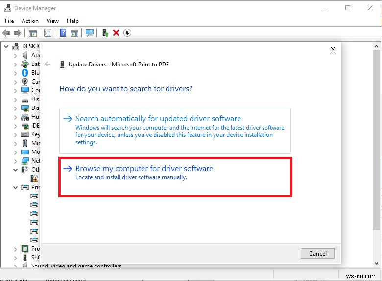 Windows 10에서 프린터 드라이버를 사용할 수 없음 오류 해결하는 완벽 가이드