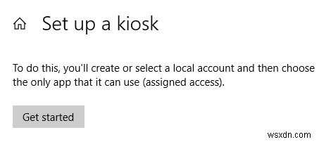 Windows 10 키오스크 모드 활성화 및 비활성화 방법 완벽 가이드
