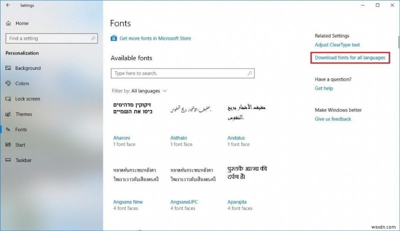 Windows 10 새 글꼴 설정 완벽 활용법 – 추가부터 삭제, 다운로드, 미리보기까지