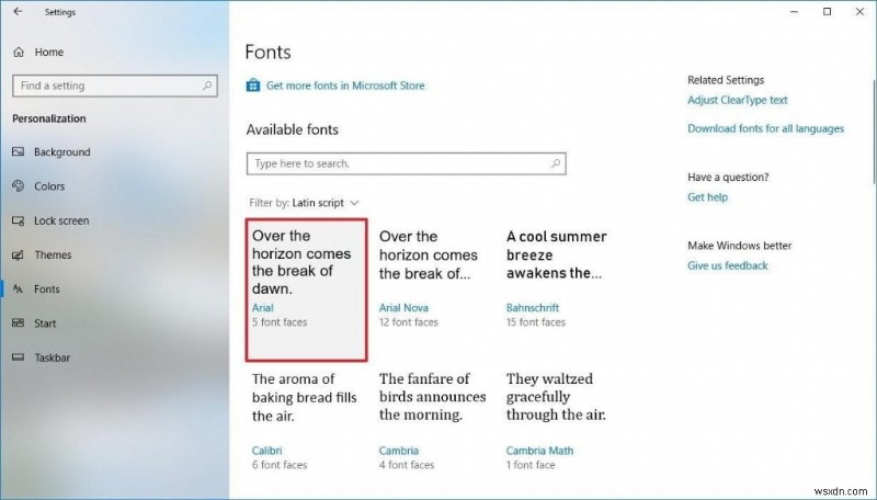 Windows 10 새 글꼴 설정 완벽 활용법 – 추가부터 삭제, 다운로드, 미리보기까지