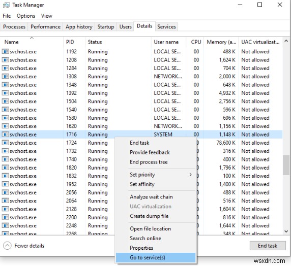 Windows 10 Svchost.exe 높은 CPU 사용량 문제 해결 방법 3가지