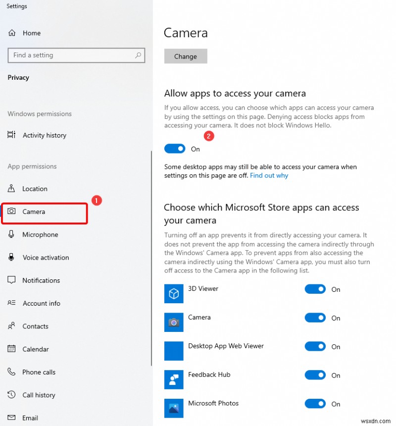 Windows 10에서 Microsoft Teams 카메라가 작동하지 않을 때 해결하는 방법