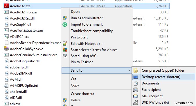 Windows 10에서 Adobe Acrobat Reader 아이콘이 사라질 때 해결하는 2가지 방법