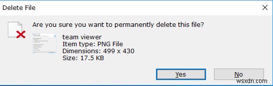 Windows 10에서 휴지통을 거치지 않고 파일을 바로 완전 삭제하는 방법