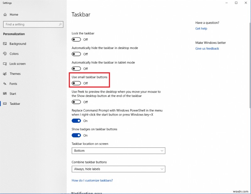 Windows 10 작업 표시줄 사용자 지정 방법 총정리