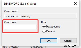 Windows 10에서 빠른 사용자 전환(Fast User Switching) 비활성화하는 방법