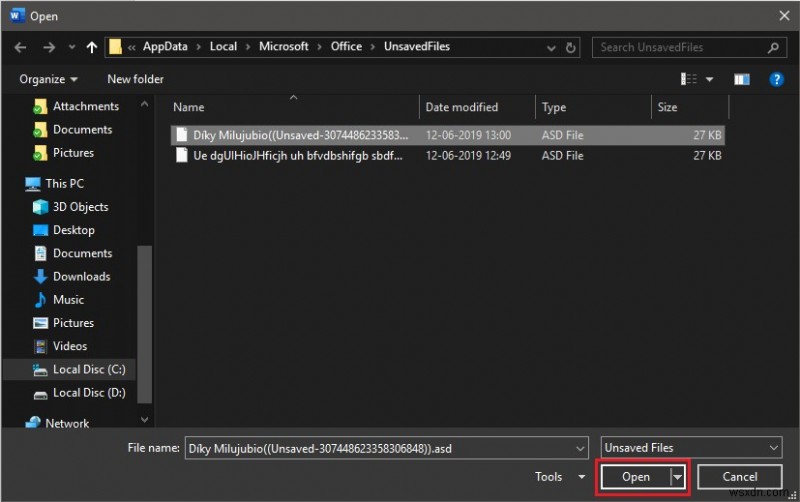 Windows 10에서 저장되지 않은 Word 문서 복구하는 3가지 방법