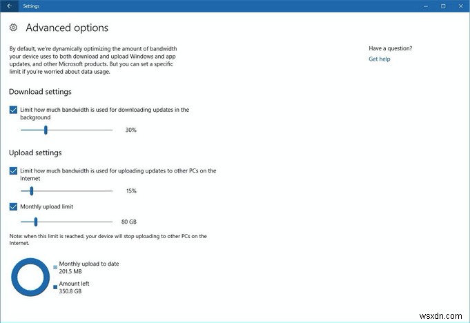 Windows 10 업데이트 대역폭 제한하는 2가지 방법 (설정 & 그룹 정책 편집기)