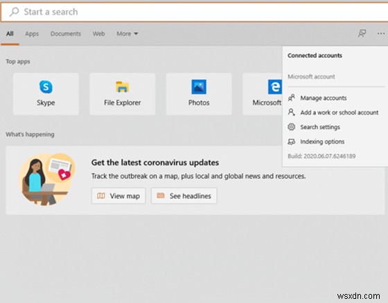 Windows 10 숨겨진 검색 옵션 활성화 및 커스터마이징 방법