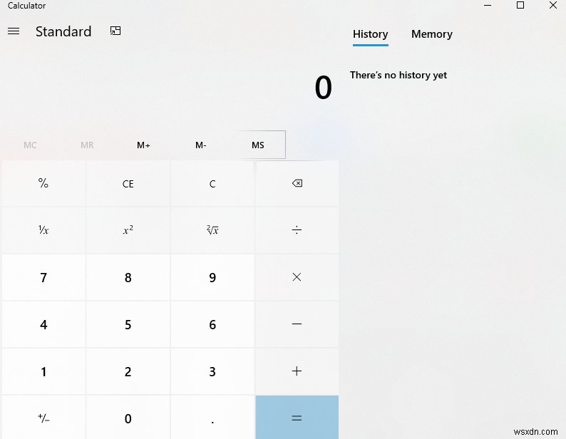 Windows 10 기본 계산기 앱의 숨겨진 기능 9가지 총정리