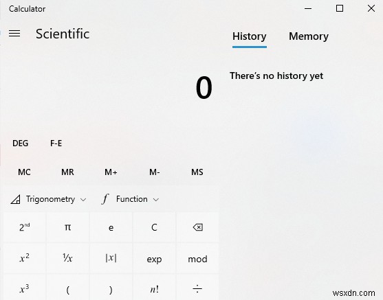 Windows 10 기본 계산기 앱의 숨겨진 기능 9가지 총정리