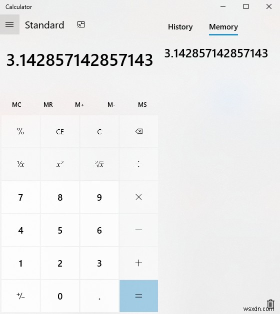 Windows 10 기본 계산기 앱의 숨겨진 기능 9가지 총정리