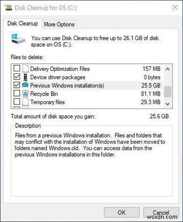 Windows 10 4월 업데이트 후 저장 공간 확보하는 방법 2가지
