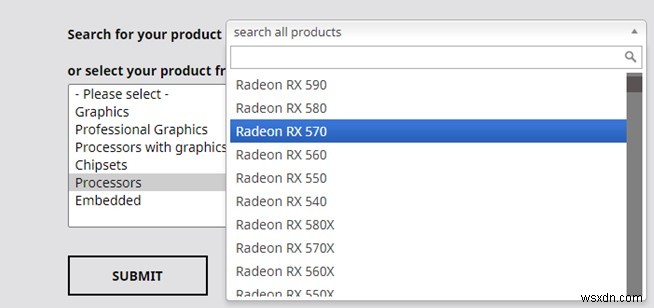 Windows 10용 AMD Radeon RX 570 드라이버 다운로드 및 설치 완벽 가이드