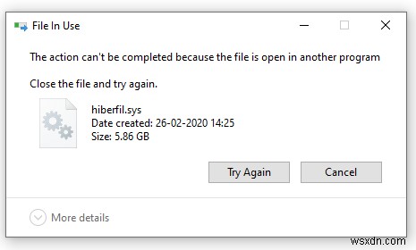 Windows 10 hiberfil.sys 파일 삭제로 최대 절전 모드 끄고 디스크 공간 확보하는 방법