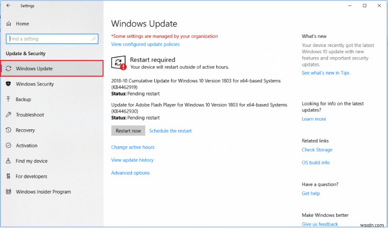Windows 10 2018년 10월 업데이트 설치 후 발생한 문제 해결 방법 총정리
