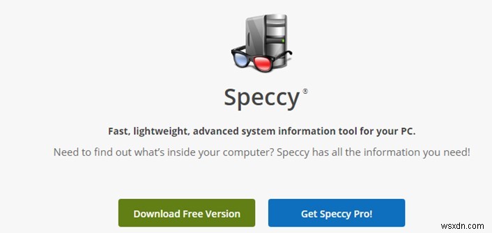 내 PC 내부에는 무엇이 들어 있을까? Speccy(스펙시)로 윈도우 10 시스템 정보를 상세하게 확인하는 방법