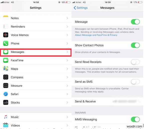 아이폰 iMessage 전송 안 됨 오류 해결 방법 총정리
