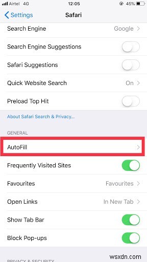 아이폰(iOS 12)에서 저장된 비밀번호 및 신용카드 정보 확인하는 방법