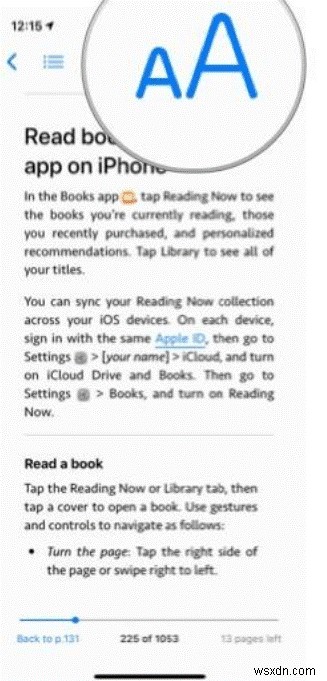 iOS 기기에서 Apple Books 제대로 활용하는 방법: 밝기 조절부터 페이지 색상 설정까지