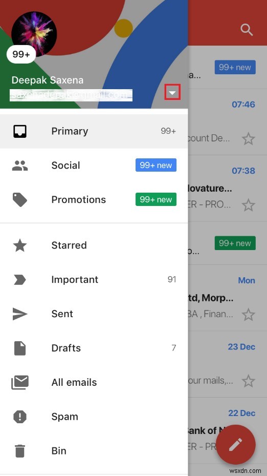 아이폰·아이패드 지메일(Gmail) 앱에 다른 이메일 계정 추가하는 방법