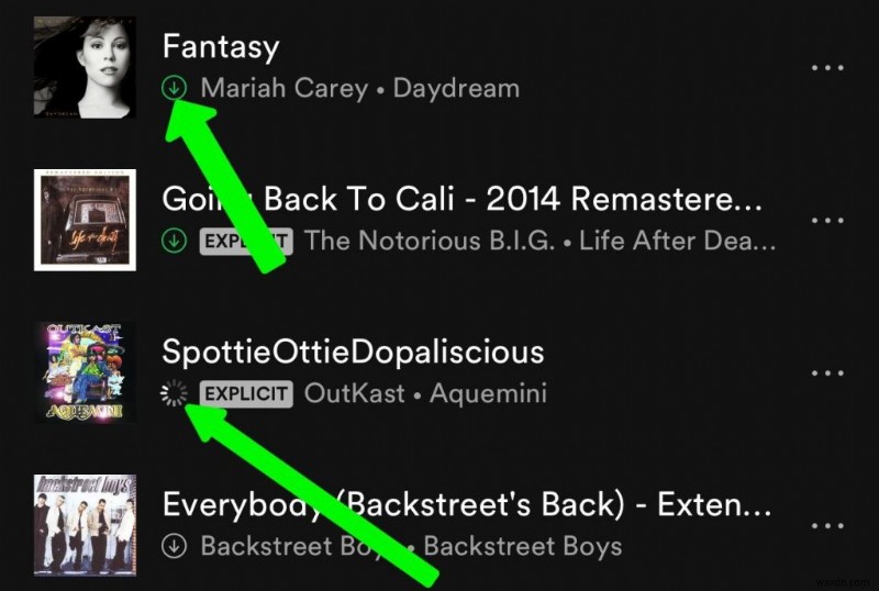 아이폰에서 스포티파이(Spotify) 오프라인으로 사용하는 방법