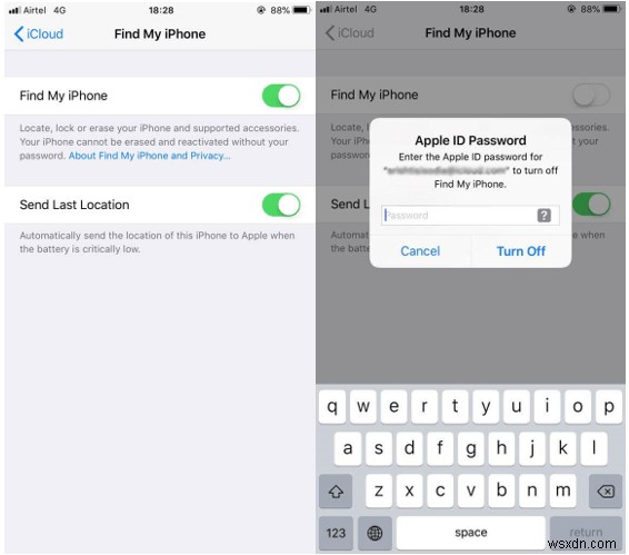 아이폰 활성화 잠금 해제 및 나의 iPhone 찾기 끄는 방법 총정리