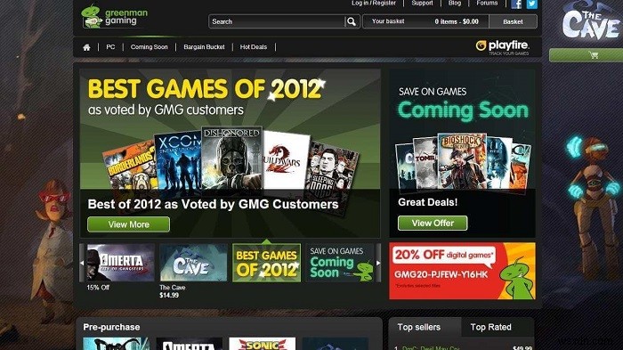 2022년 스팀(Steam)을 대체하는 최고의 PC 게임 클라이언트 10선