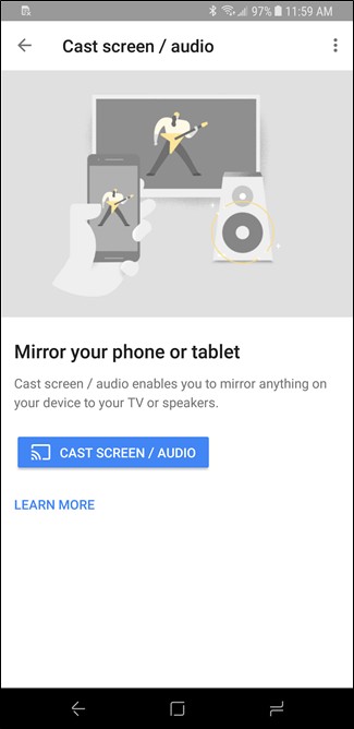 구글 크로미캐스트로 TV 대화면에서 안드로이드 게임 즐기는 방법