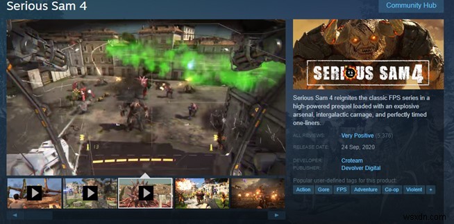 PC에서 Serious Sam 4 충돌·끊김 현상 완벽하게 해결하는 10가지 방법