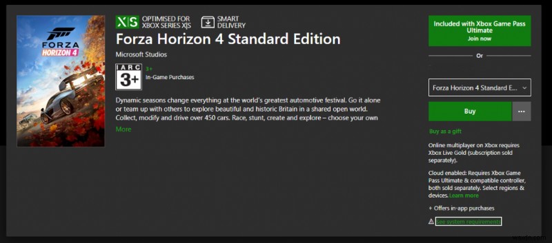 PC에서 Forza Horizon 4 크래시(충돌) 오류 해결하는 방법 총정리