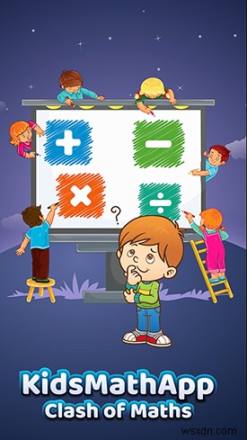 Learn Math 앱  Game of Numbers 로 기초 수학 산술 배우는 방법