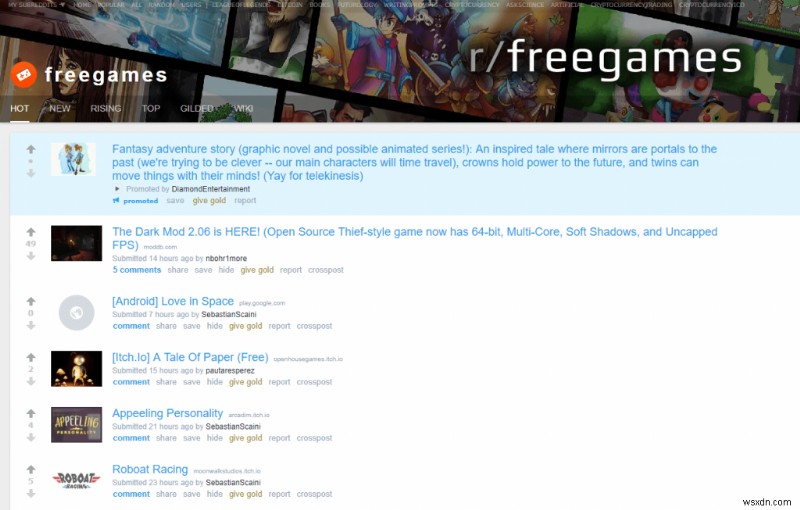 PC 게임을 합법적으로 무료로 다운로드할 수 있는 최고의 웹사이트 5곳