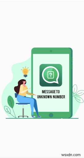 연락처 저장 없이 모르는 번호로 WhatsApp 대화 시작하는 방법