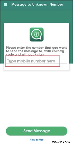 연락처 저장 없이 모르는 번호로 WhatsApp 대화 시작하는 방법