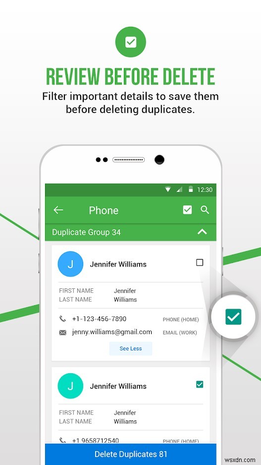 스마트폰 중복 연락처 한 번에 정리! Duplicate Contacts Fixer 완벽 활용법
