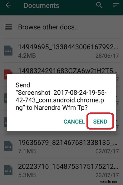 화질 저하 없이 WhatsApp에서 이미지 원본 그대로 공유하는 방법