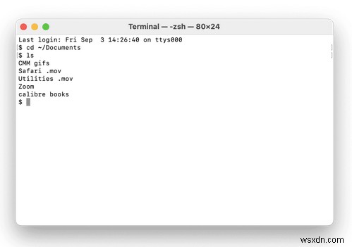 macOS 터미널 명령줄 사용법 완벽 가이드