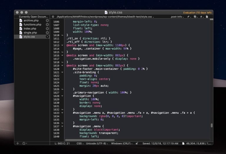 Mac 사용자를 위한 Notepad++ 최고의 대안 프로그램 10선(2022)