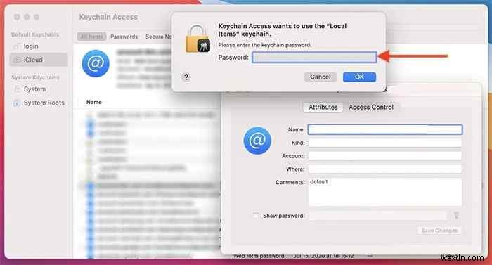 Mac에서 iCloud 키체인 암호 확인하는 방법 총정리