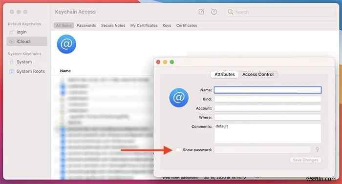 Mac에서 iCloud 키체인 암호 확인하는 방법 총정리