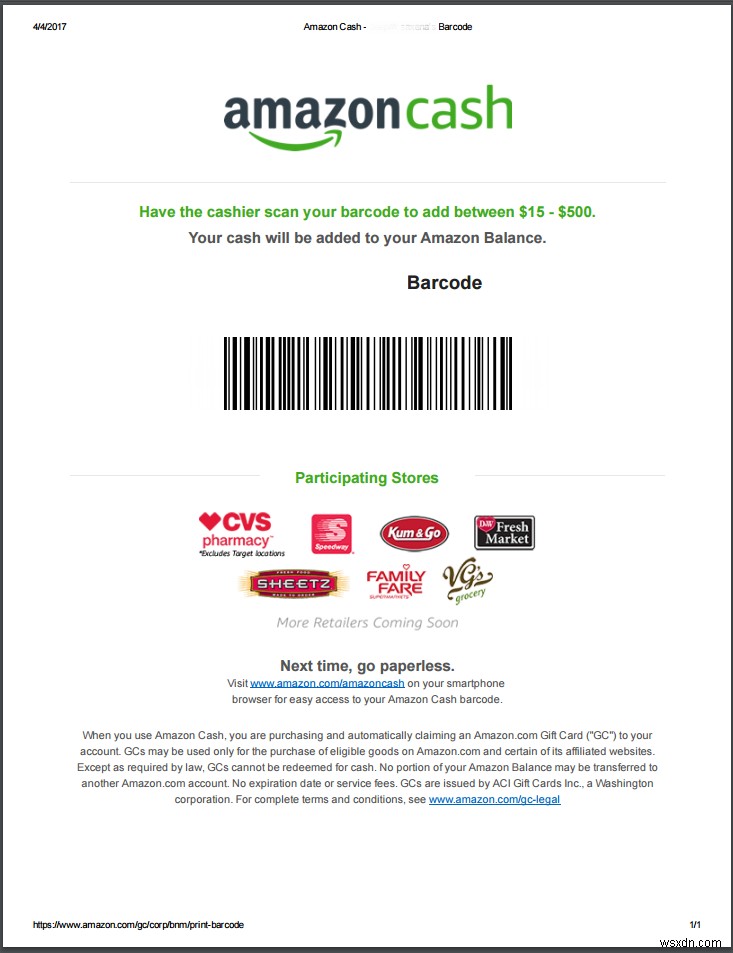 카드도 현금도 필요 없다! 아마존 캐시(Amazon Cash) 사용법 총정리