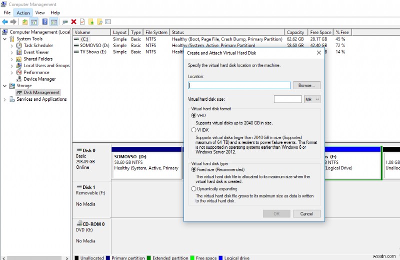 Windows 디스크 관리 완벽 가이드: 하드 드라이브 공간 최적화 방법