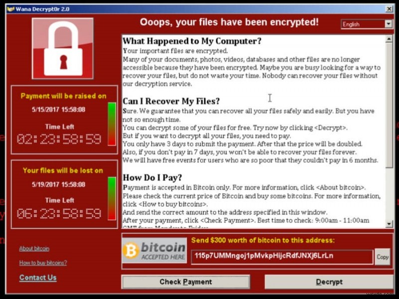 2017년 랜섬웨어 공격 총정리 – WannaCry부터 Doxware까지