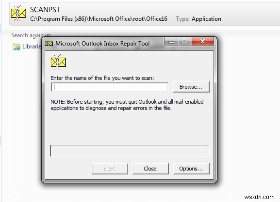 Outlook PST 파일 복구 방법 – SCANPST.EXE로 손상된 데이터 파일 수리하기